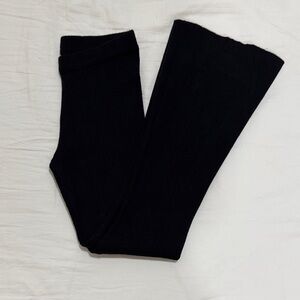 Zara girls flare rib leggings